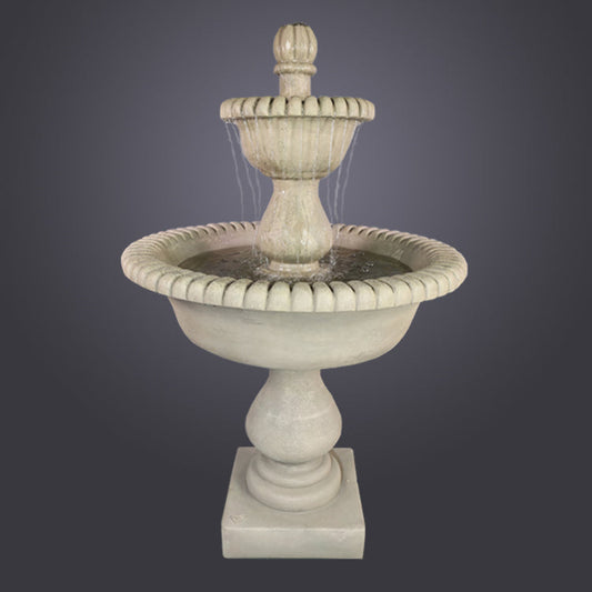 outdoor fountain Malibu Two Tier