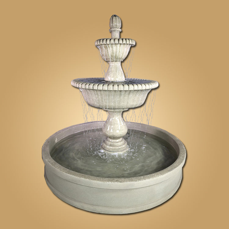 pond fountain Malibu Two Tier