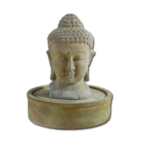 Buddha fountain meditation statue