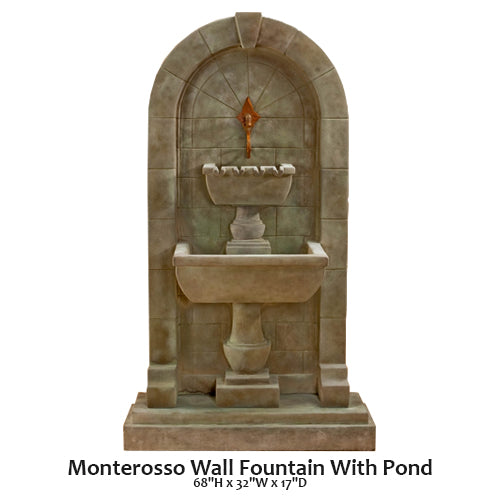 Monterosso Wall Fountain