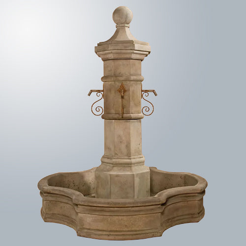 Octavia Fountain With 70" Monaco Pond