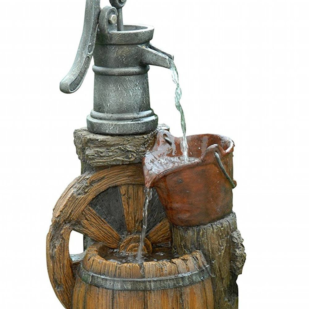 fountain old fashion pump barrel