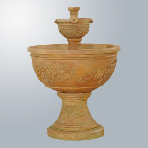 outdoor fountain Oliva Two Tier