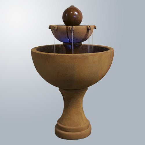 outdoor fountain Orbis Two Tier