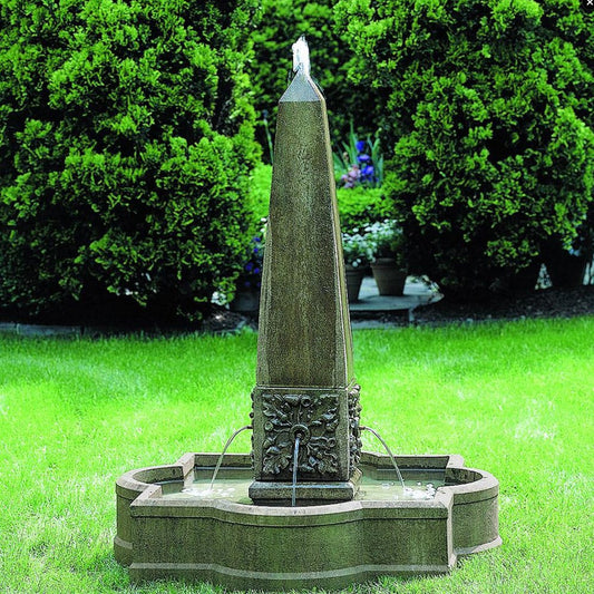 outdoor fountain Palazzo Obelisk