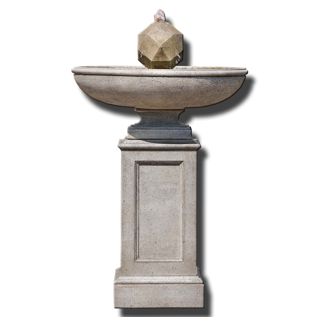 garden fountain polyhedron