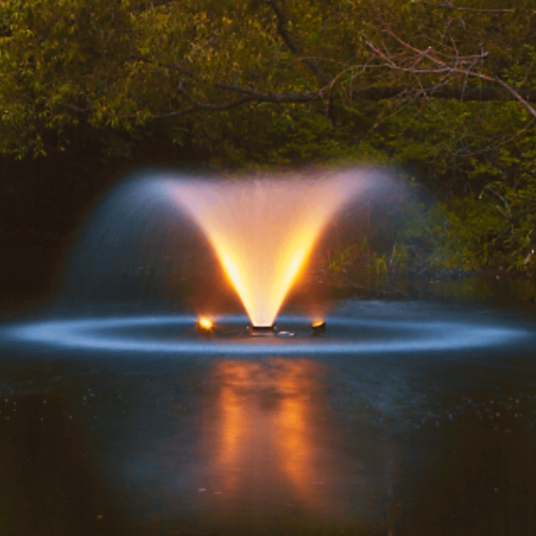 Pond Fountain DA-20 Display Aerator for Small, Residential Ponds