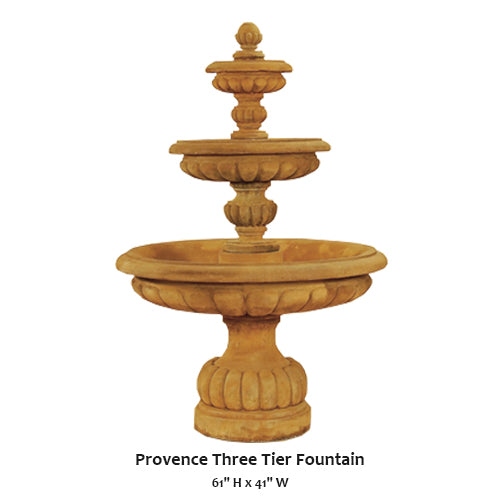 Provence Three Tier Fountain