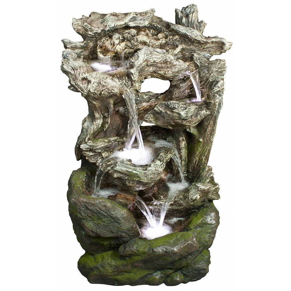 Rainforest Tiered Waterfall Fountain