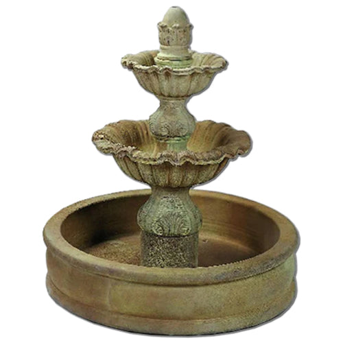 outdoor fountain Regina Two Tier