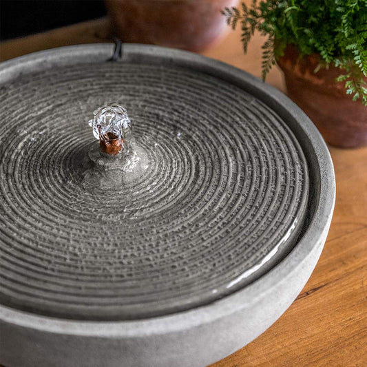 water feature ripple fountain