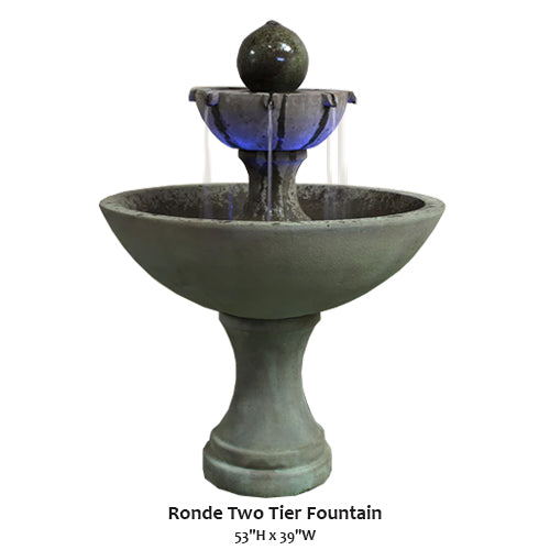 Ronde Two Tier Fountain