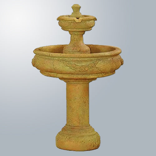 outdoor fountain Rosa Two Tier