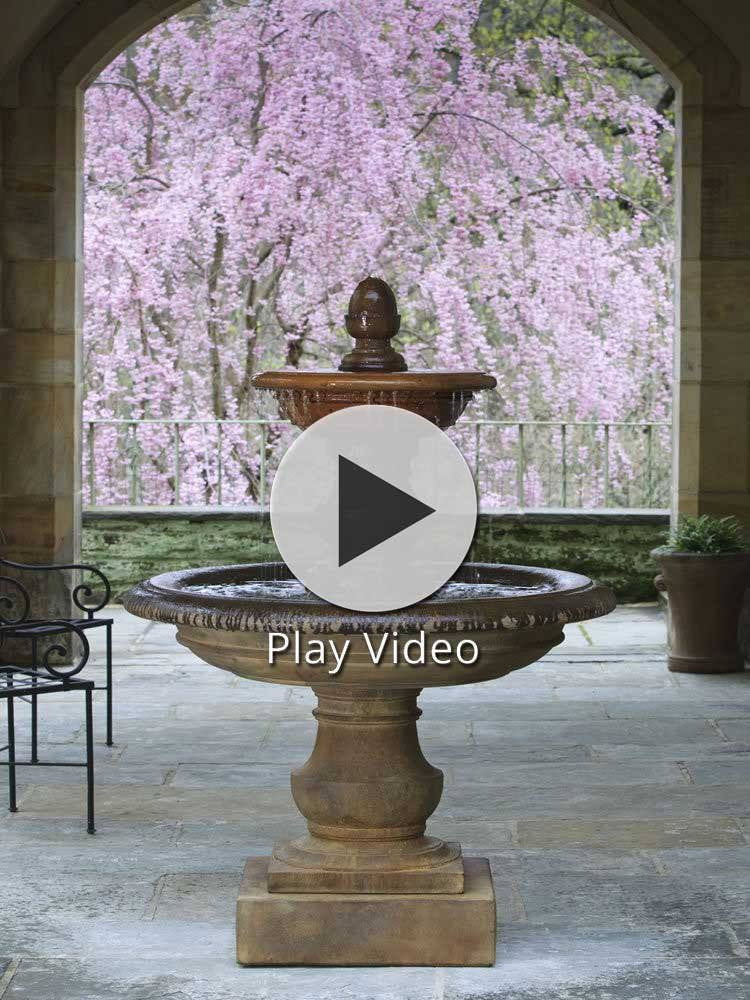 San Pietro Tiered Outdoor Water Fountain