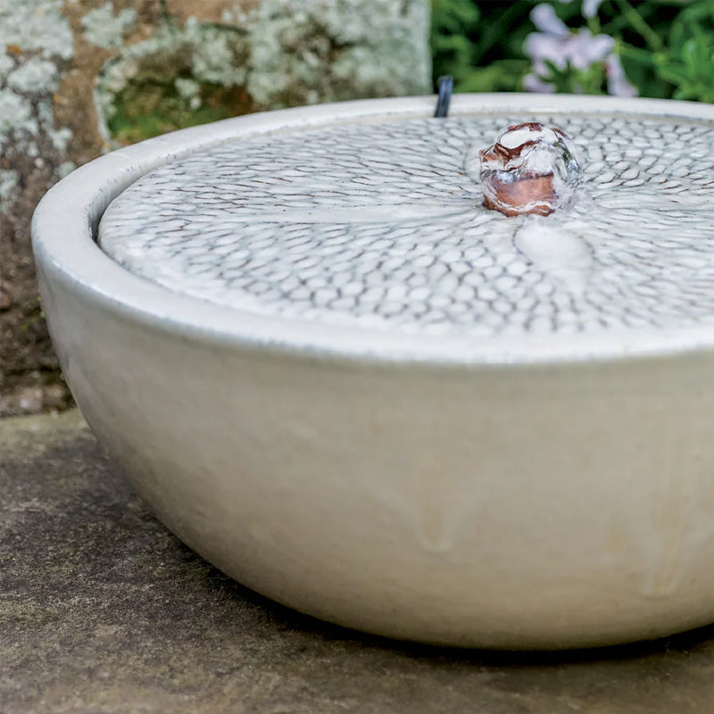 Sand Dollar Glazed Fountain