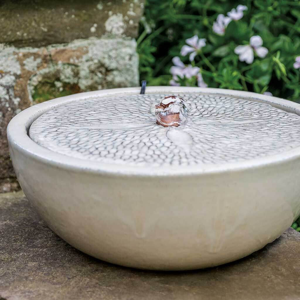 Sand Dollar Glazed Fountain