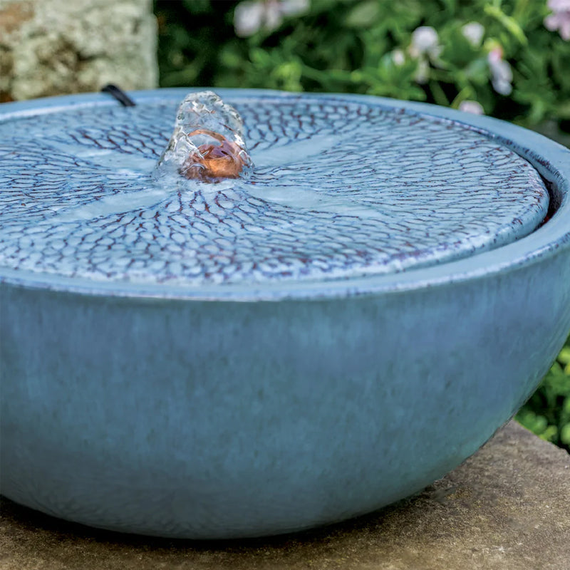 Sand Dollar Glazed Fountain