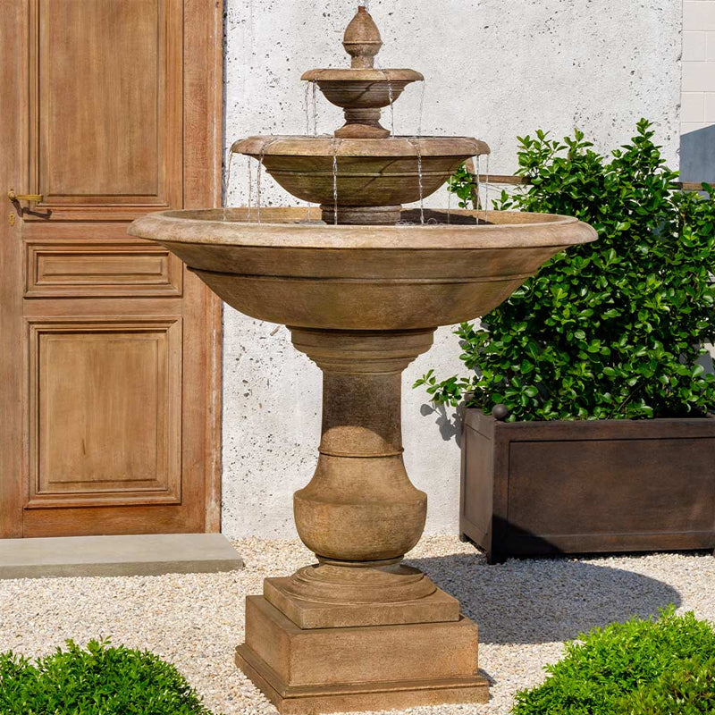 Savannah Tiered Outdoor Water Fountain