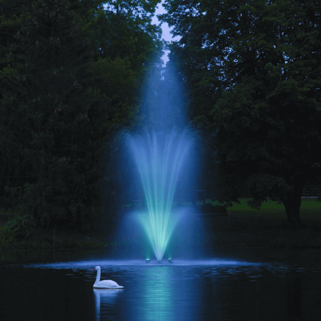 Scott Aerator Amherst Pond Fountain