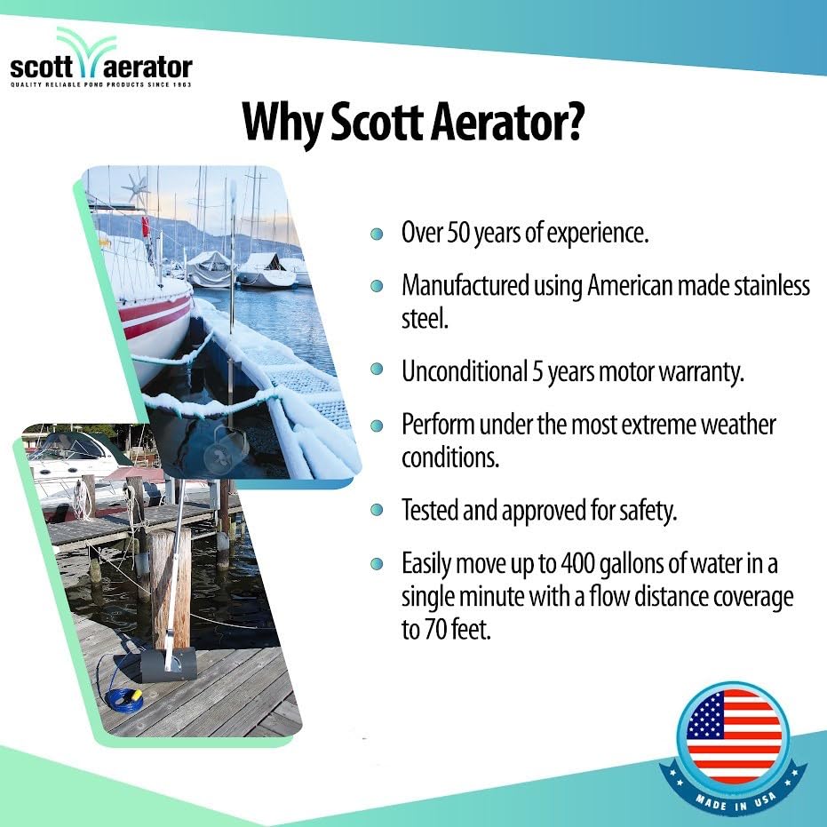 Scott Aerator Floating De-Icer