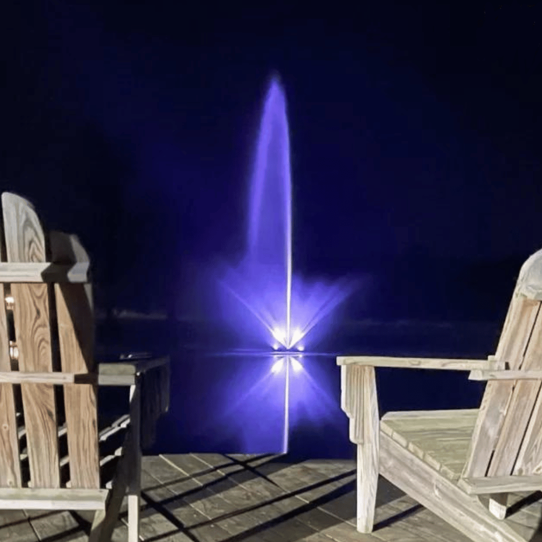 Scott Aerator Pond Fountain Skyward