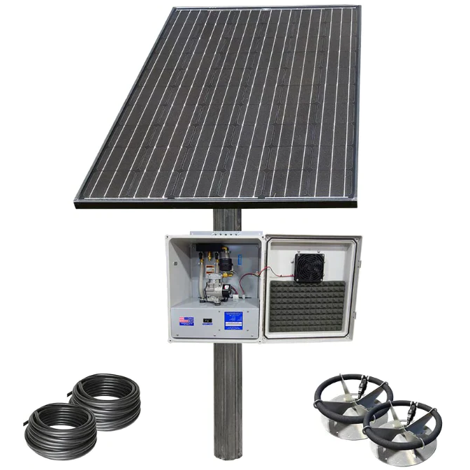 Scott Aerator Solar Sub-Surface Pond Aeration System