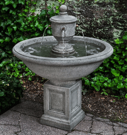 garden fountain Rochefort