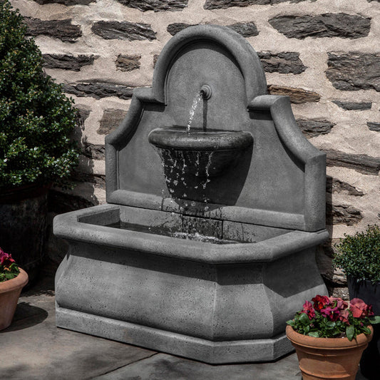 outdoor fountain Segovia Wall