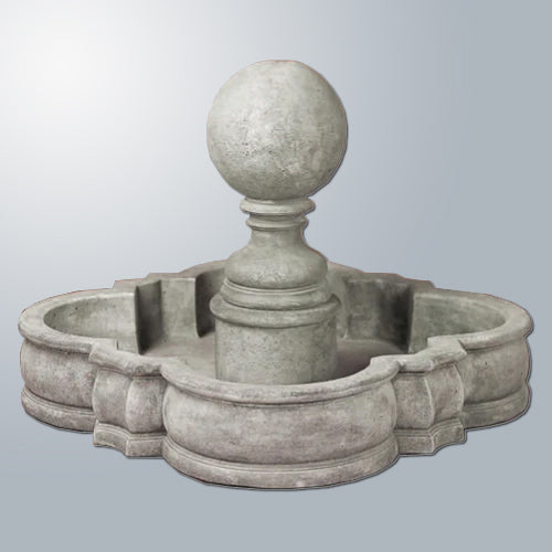 outdoor fountain Sfera Sphere Stone