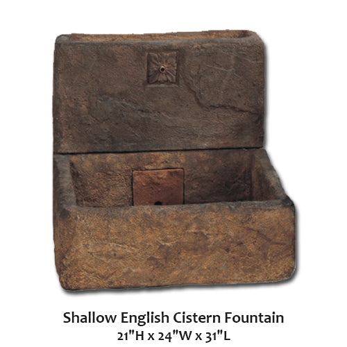 Shallow English Cistern Fountain