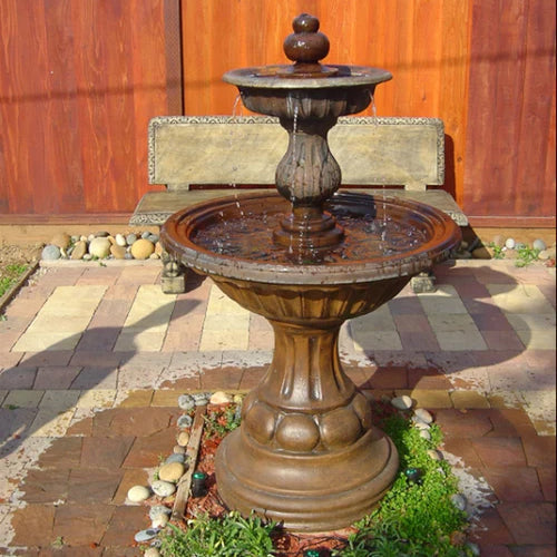 outdoor fountain Siena