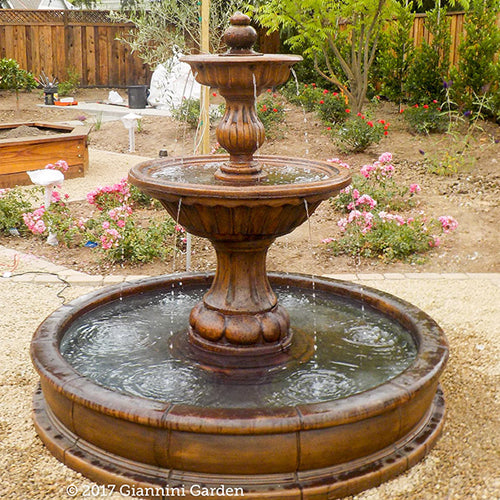 pond fountain Sienna Pond Fountain