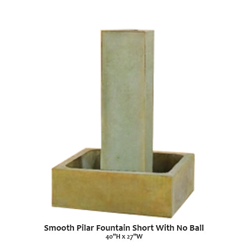 Smooth Pilar Fountain Short With No Ball