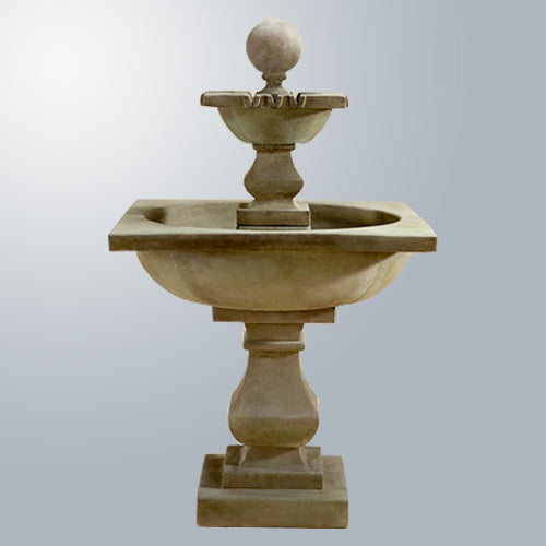 outdoor fountain Solara Two Tier