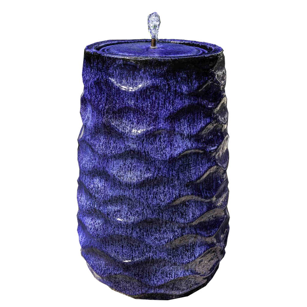 Tall Rumba Fountain - Riviera Blue