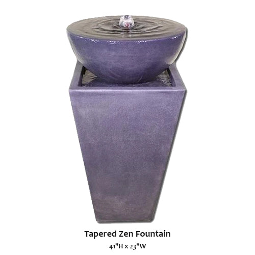 Tapered Zen Fountain