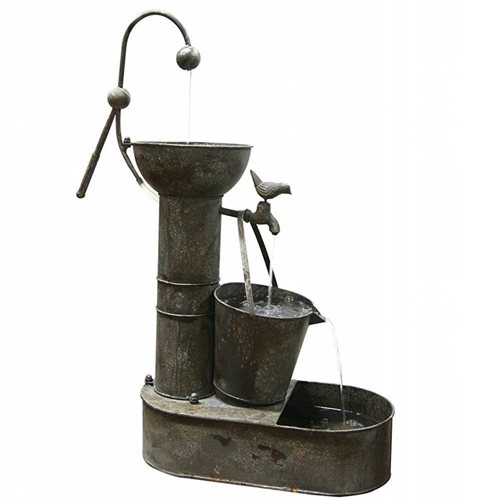 Tiering Tin Fountain