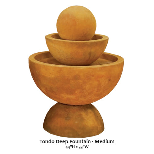 Tondo Deep Fountain - Medium