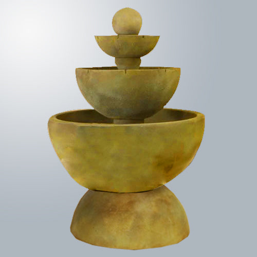 outdoor fountain Tondo Three Tier