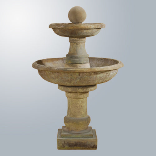 outdoor fountain Tosca Two Tier