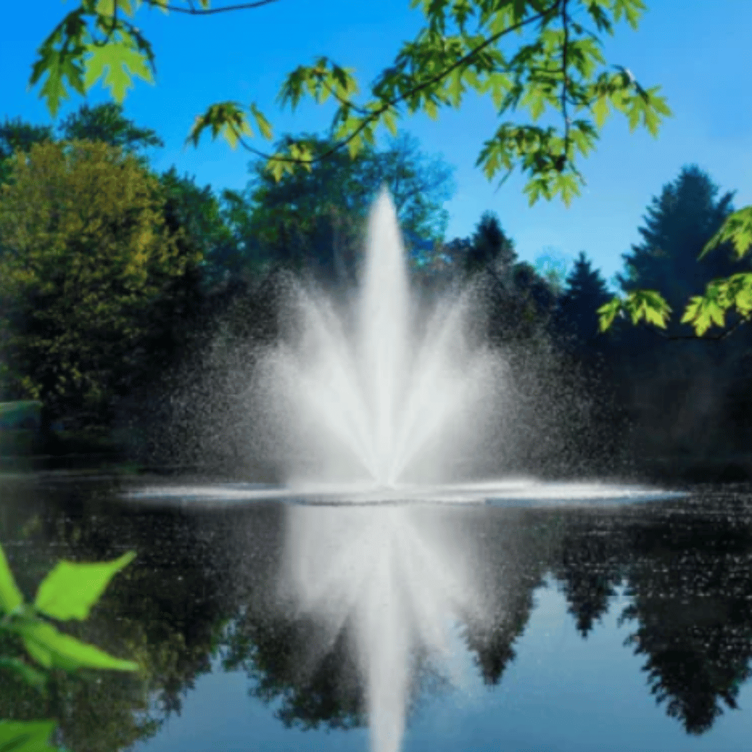 Pond Fountain Scott Aerator Triad