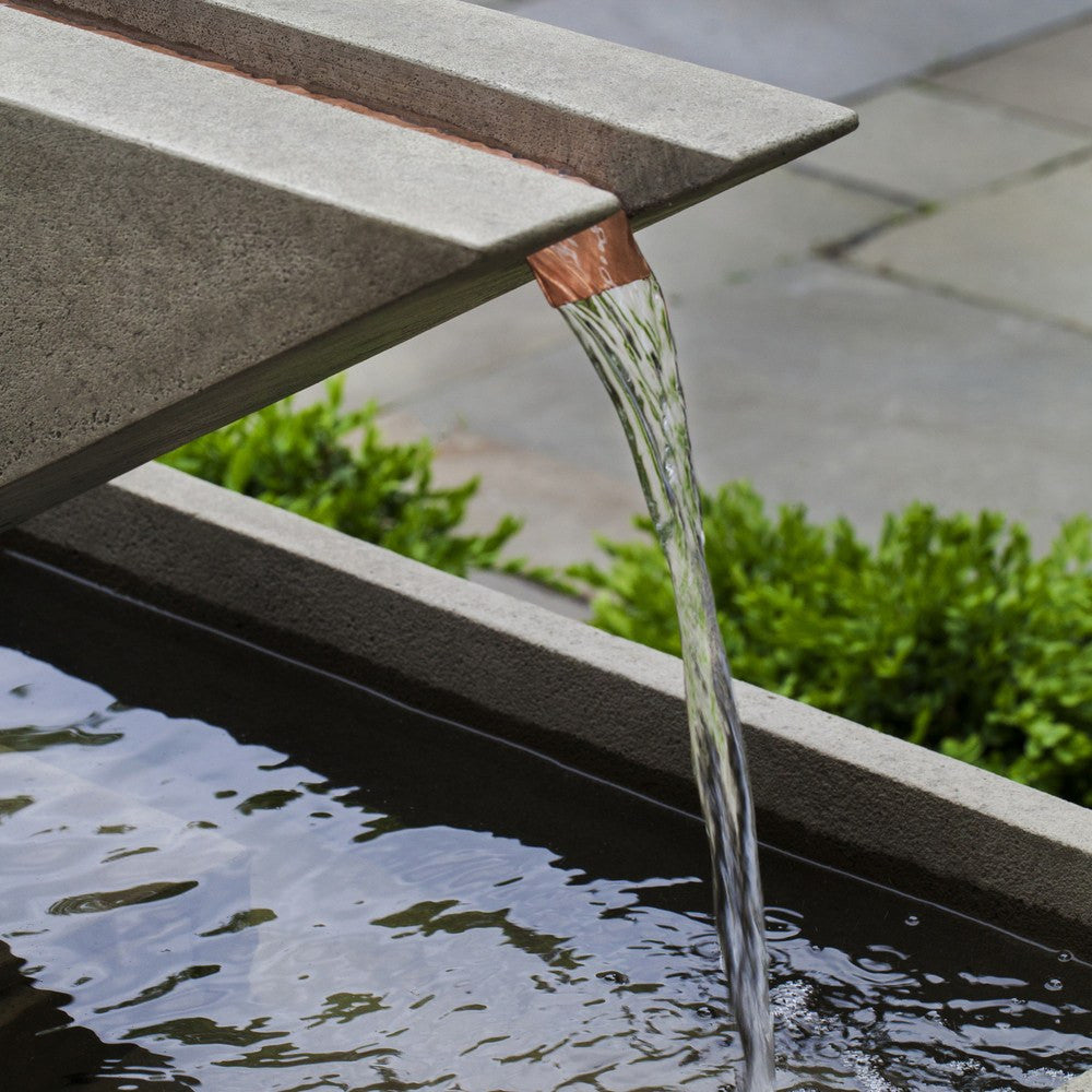 Triad Modern Garden Water Fountain