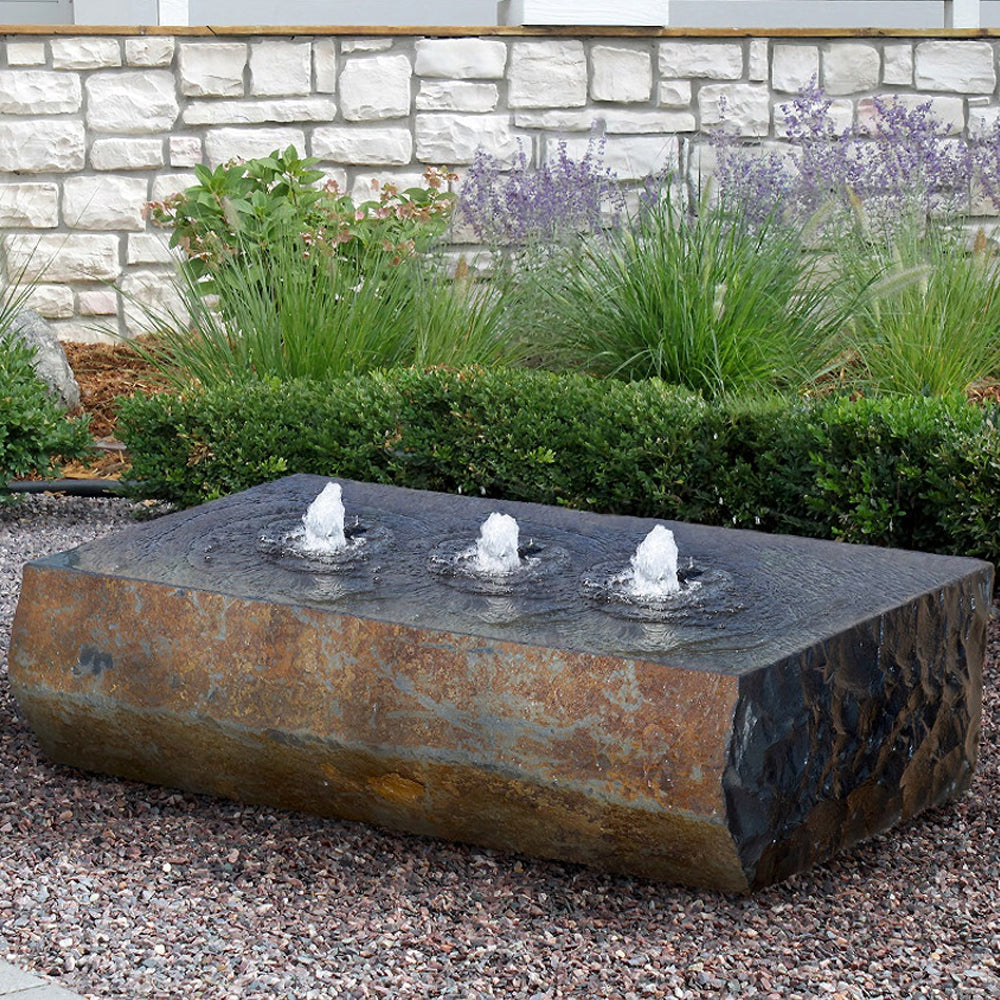 stone fountain Ichise Triple Drilled