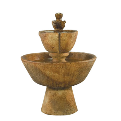 Tuscan Tiered Outdoor Water Fountain