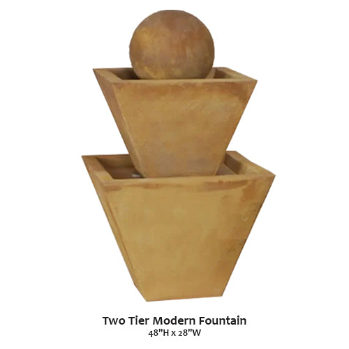 Two Tier Modern Fountain