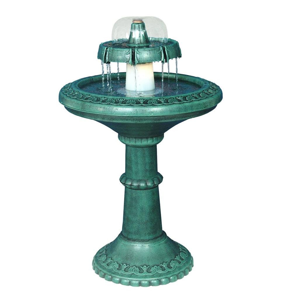 Two Tier Fountain With Light