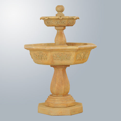 outdoor fountain Uva Two Tier