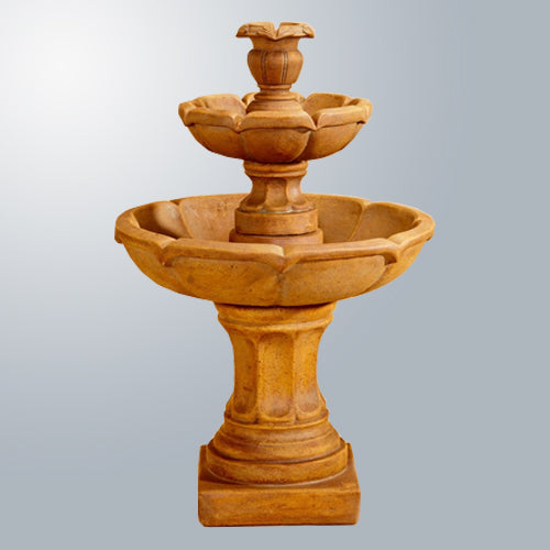 outdoor fountain Velia Two Tier