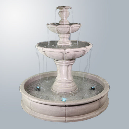 pond fountain Velia Three Tier