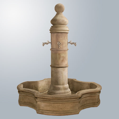 Ventoux Fountain With 70" Monaco Pond